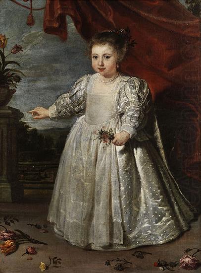 Portrait of the artist's daughter, Cornelis de Vos